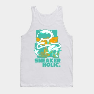 Sneaker Holic Teal Zeal Tank Top